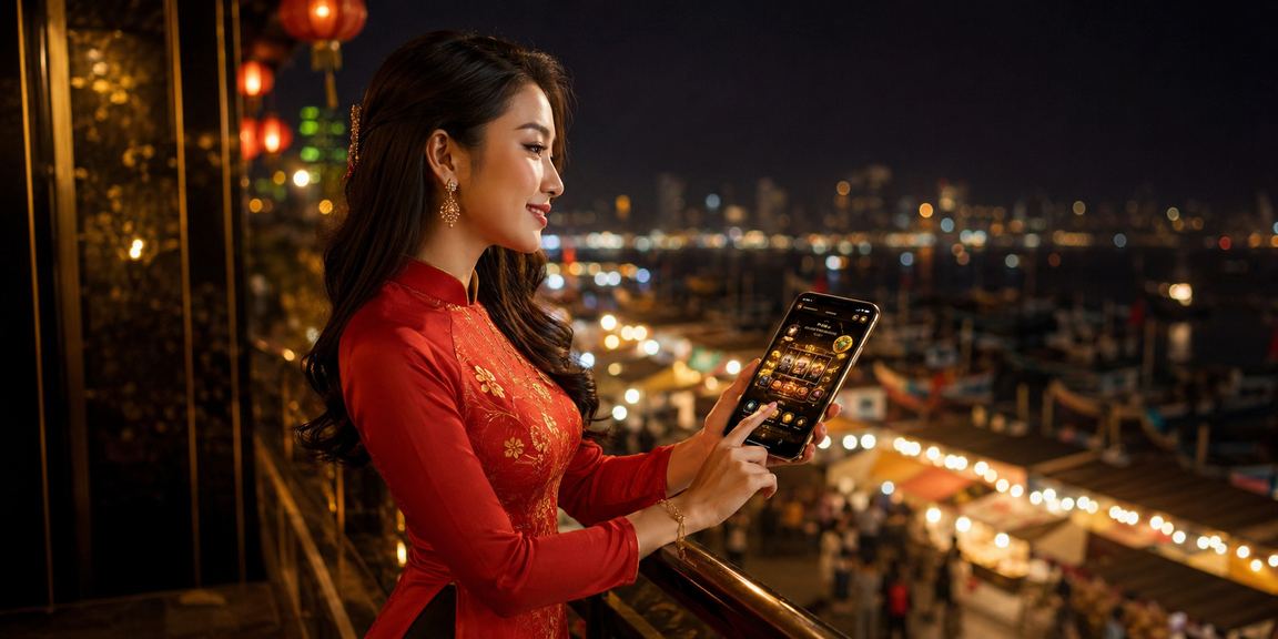 Thành viên VIP ssj3 tại Mũi Né xem thông tin tài khoản trên điện thoại